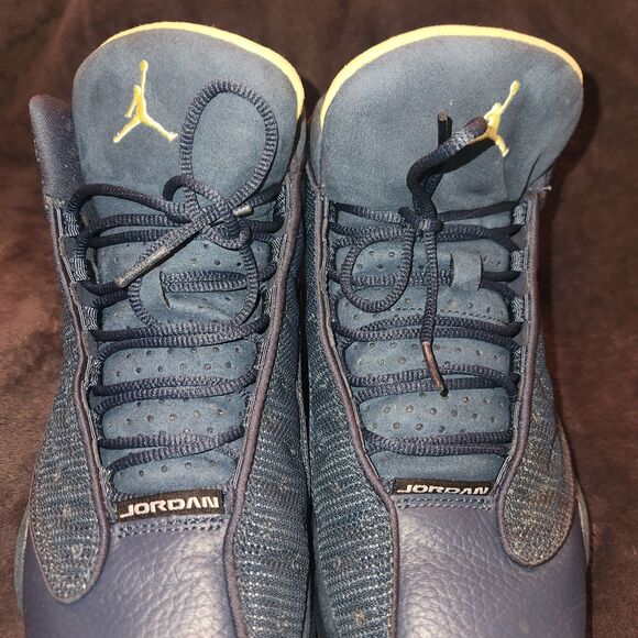 Air Jordan 13 Retro Squadron Blue Mens Size 8.5 - Picture 9 of 11